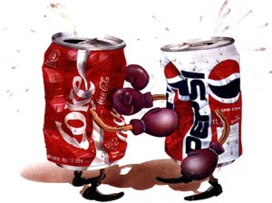 Expertos recomiendan prohibir la Coca-cola y la Pepsi Pepsi-vs-cocacola